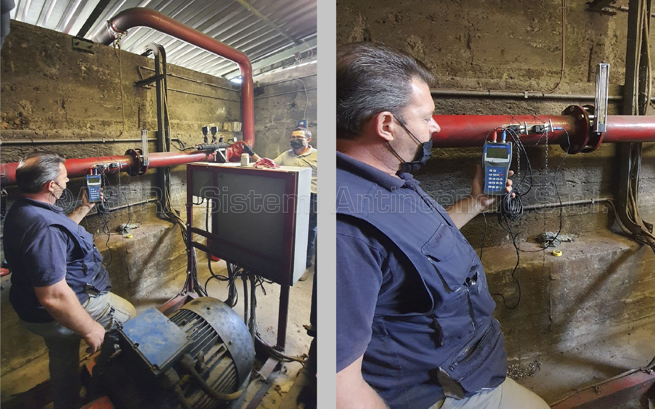 verifica performance pompe antincendio
